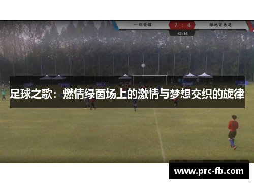 足球之歌：燃情绿茵场上的激情与梦想交织的旋律